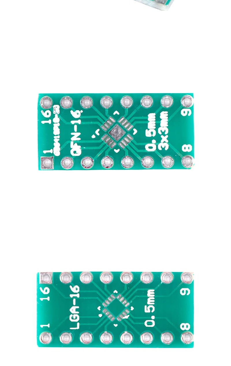 Bestol 5 PCS QFN16 0.65mm 0.5mm to DIP16 Adapter PCB Board Converter Double Sides LGA16 Turn DIP16 Switch PCB (3x3 mm) - Image 4